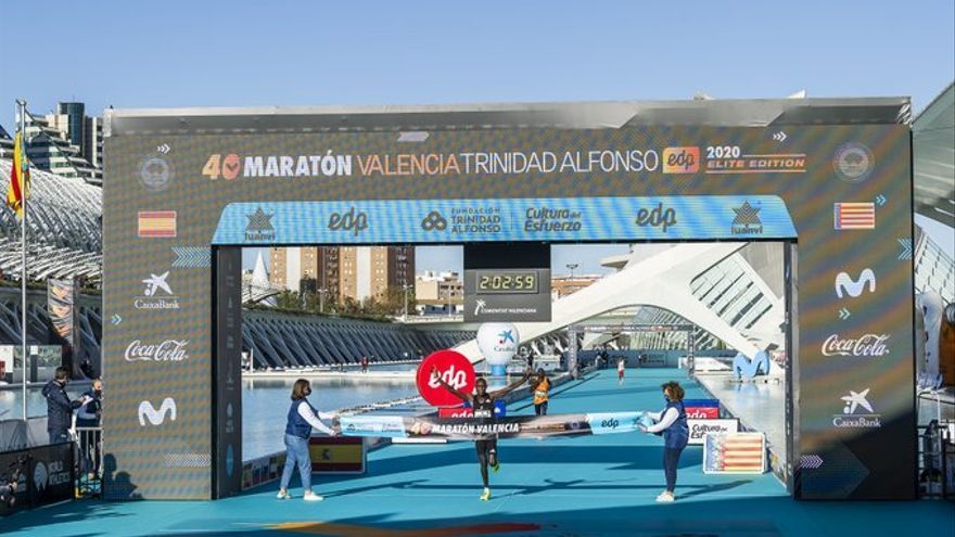 Récord del mundo Maratón Valencia 2020